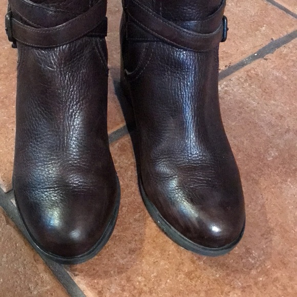 Marc Fisher brown leather winter boots size 8 - Picture 2 of 15